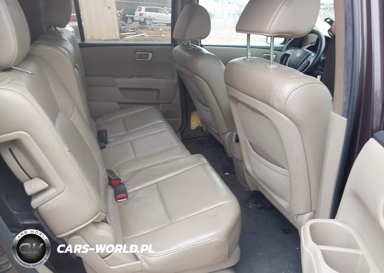 2012 Honda Pilot Ex-L VIN:5FNYF3H55CB025517 - 8
