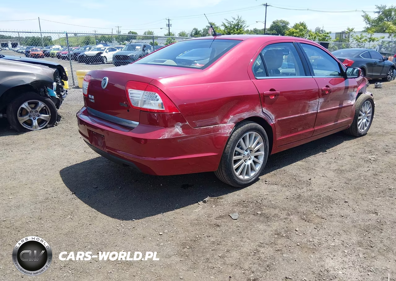 2009 Mercury Milan I4 Premier VIN:3MEHM08Z39R623070 - 4