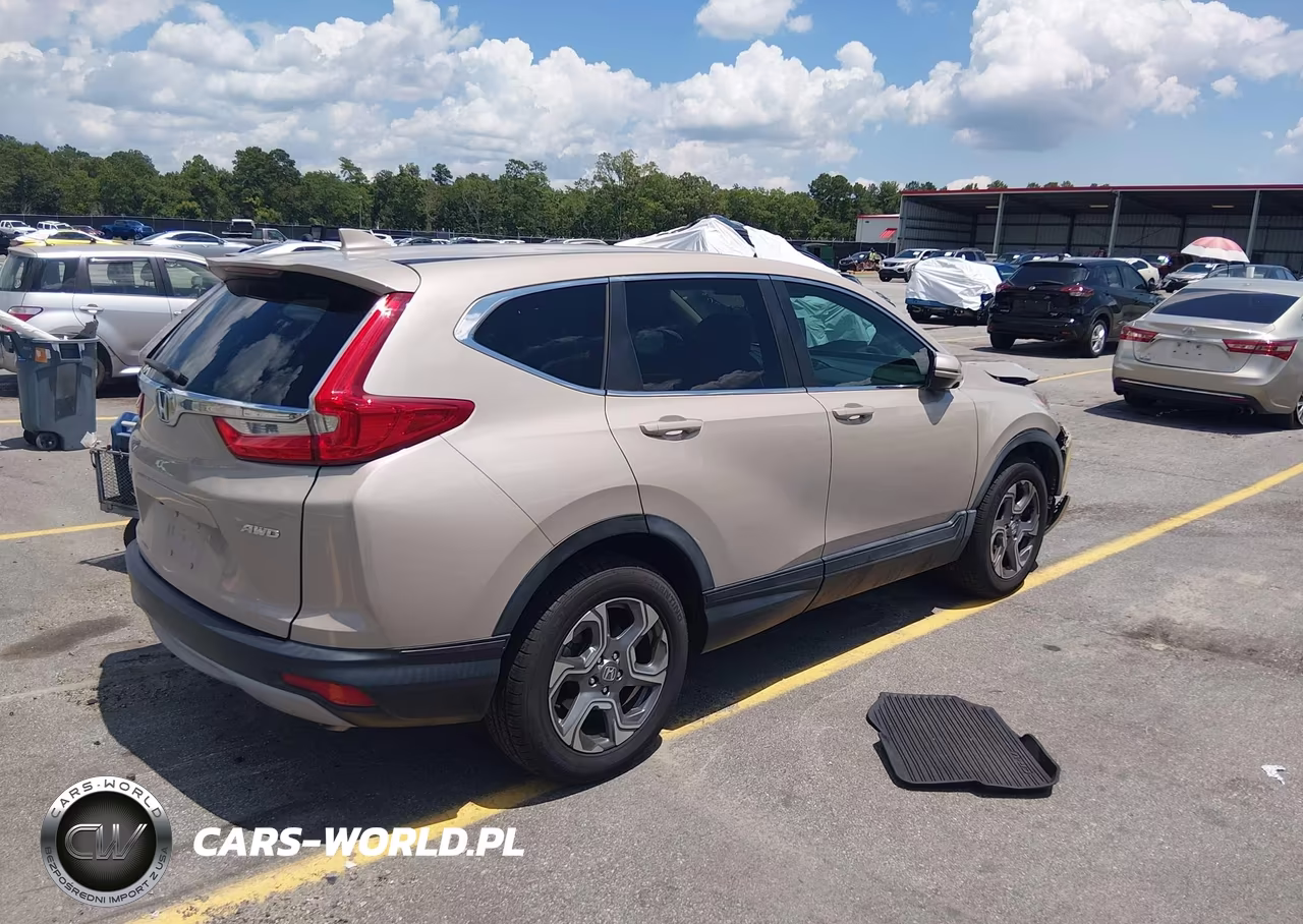 2017 Honda Cr-V Ex-L-Ex-L Navi VIN:5J6RW2H80HL077578 - 4