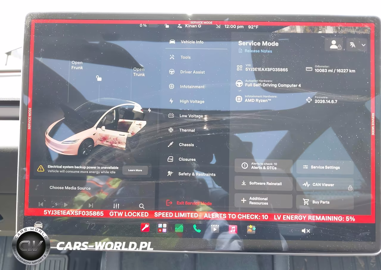 2025 Tesla Model 3 Long Range Rear-Wheel Drive-Standard Rear-Wheel Drive VIN:5YJ3E1EAXSF035865 - 19