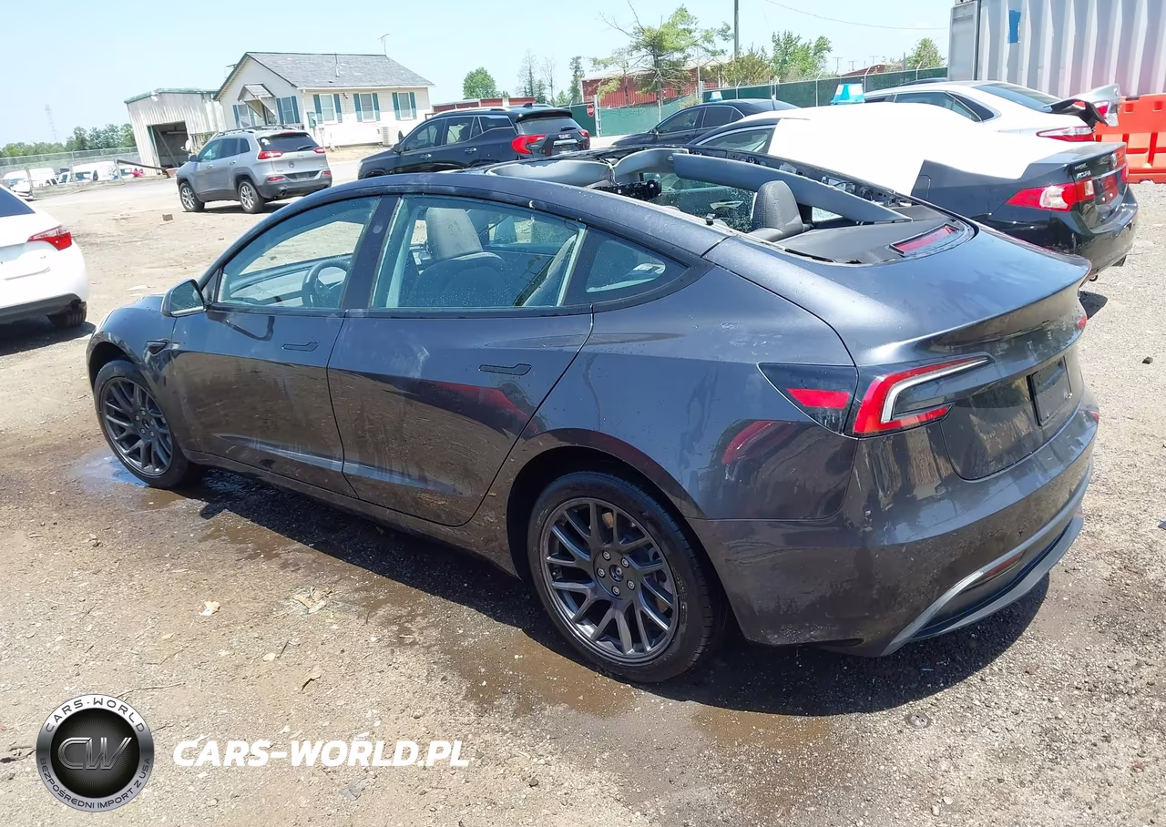 2025 Tesla Model 3 Long Range Rear-Wheel Drive-Standard Rear-Wheel Drive VIN:5YJ3E1EAXSF035865 - 3