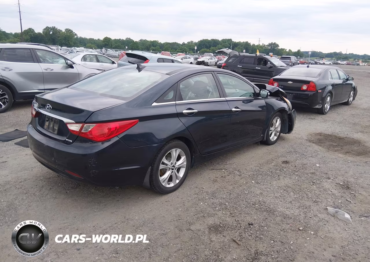 2012 Hyundai Sonata Limited VIN:5NPEC4AC6CH342704 - 4