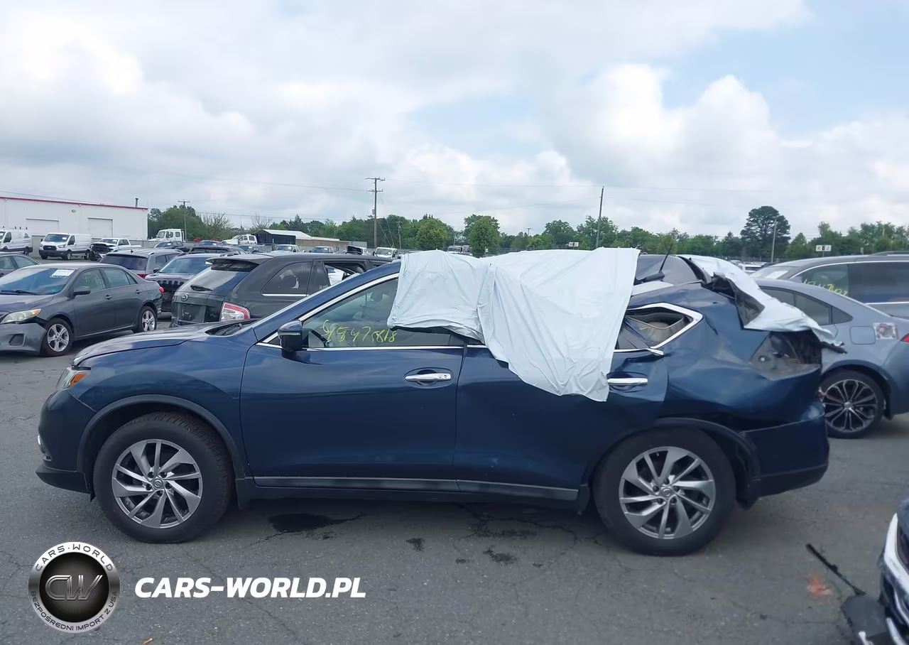2015 Nissan Rogue Sl VIN:5N1AT2MV1FC766514 - 14