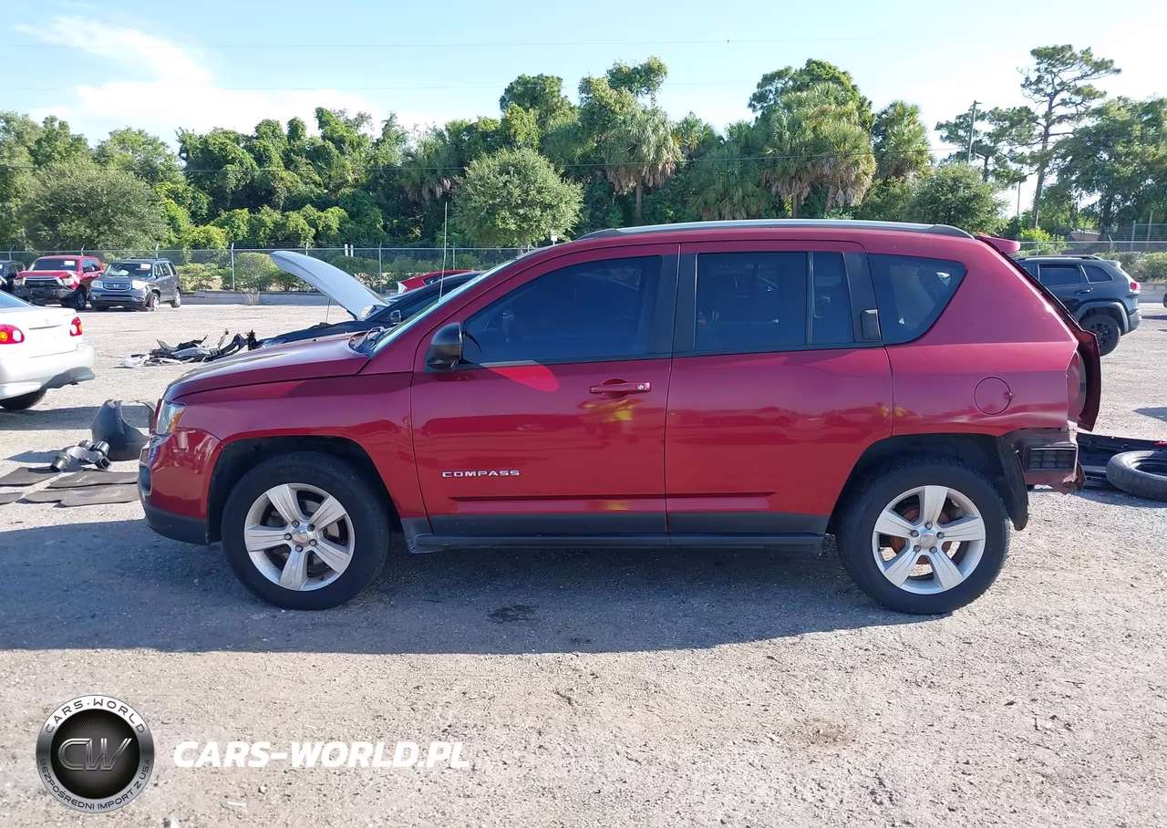 2017 Jeep Compass Sport Fwd VIN:1C4NJCBAXHD148171 - 14