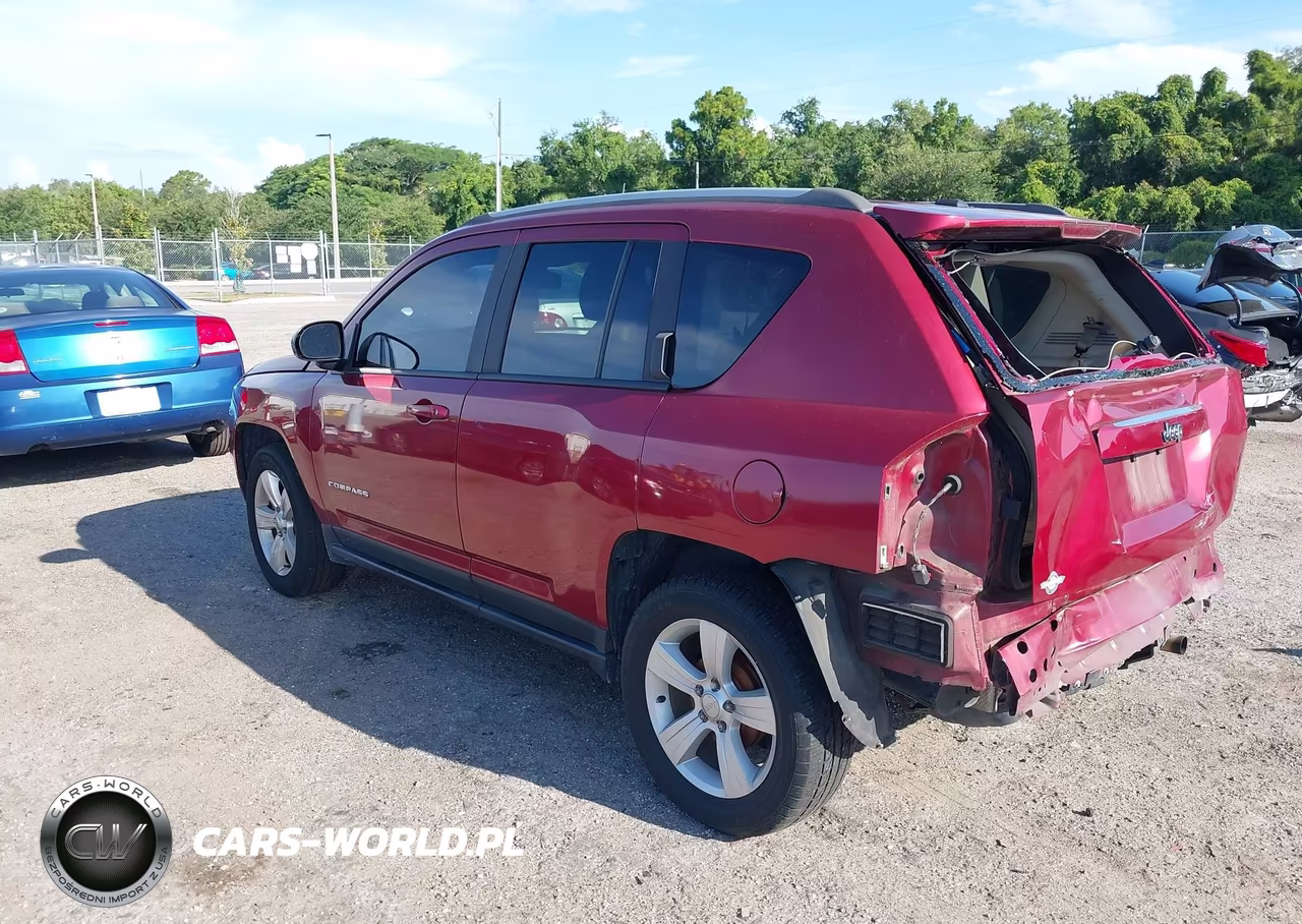 2017 Jeep Compass Sport Fwd VIN:1C4NJCBAXHD148171 - 3