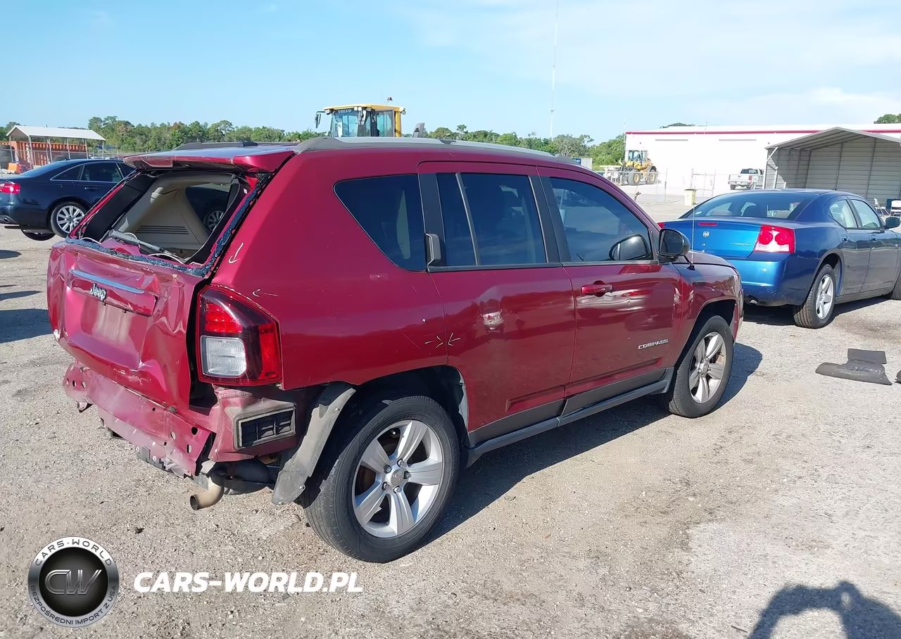 2017 Jeep Compass Sport Fwd VIN:1C4NJCBAXHD148171 - 4