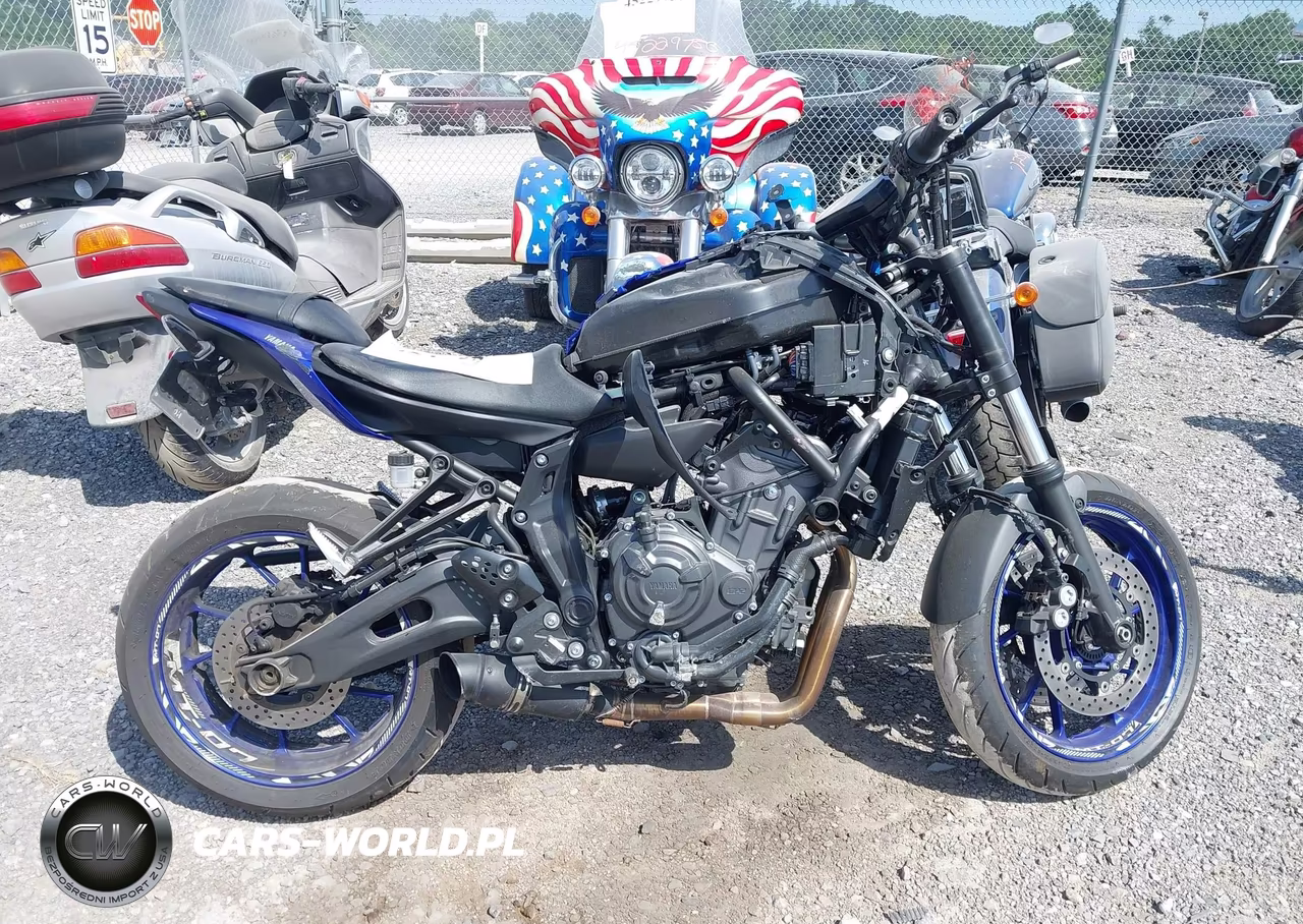 2022 Yamaha Mt07 VIN:JYARM32E9NA004597 - 12