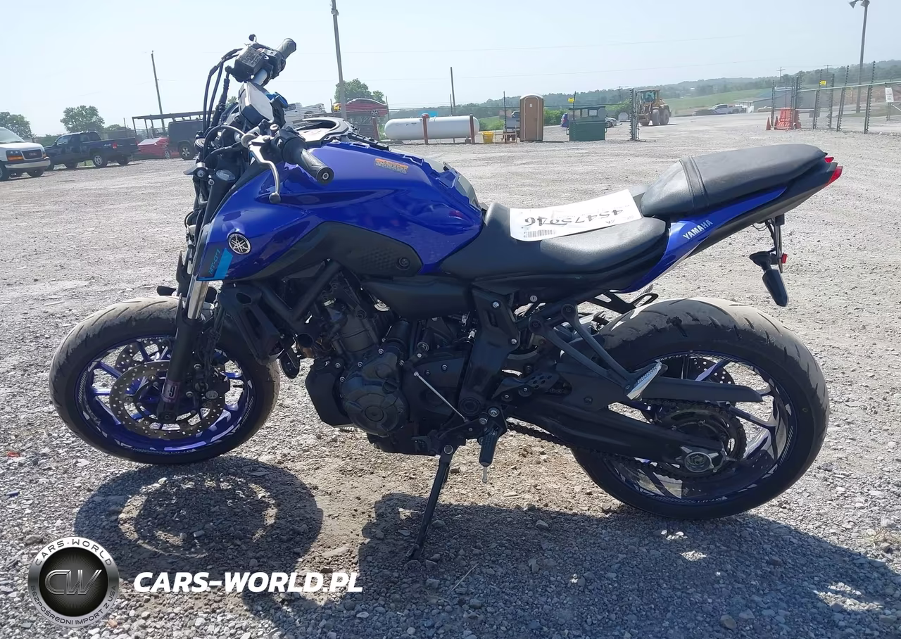 2022 Yamaha Mt07 VIN:JYARM32E9NA004597 - 13