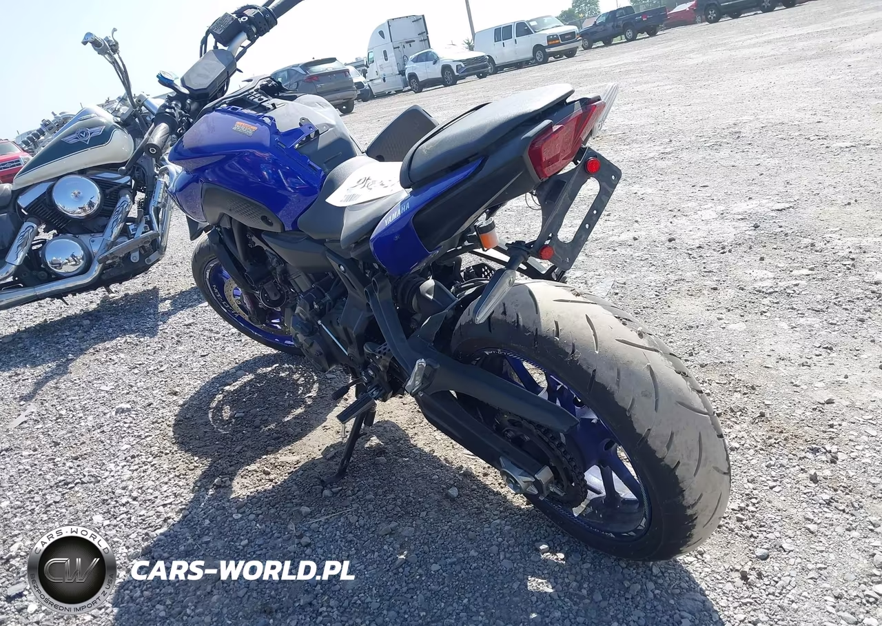 2022 Yamaha Mt07 VIN:JYARM32E9NA004597 - 3