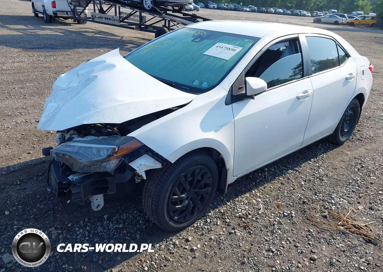 2018 Toyota Corolla Le VIN:2T1BURHE9JC044281 - 2