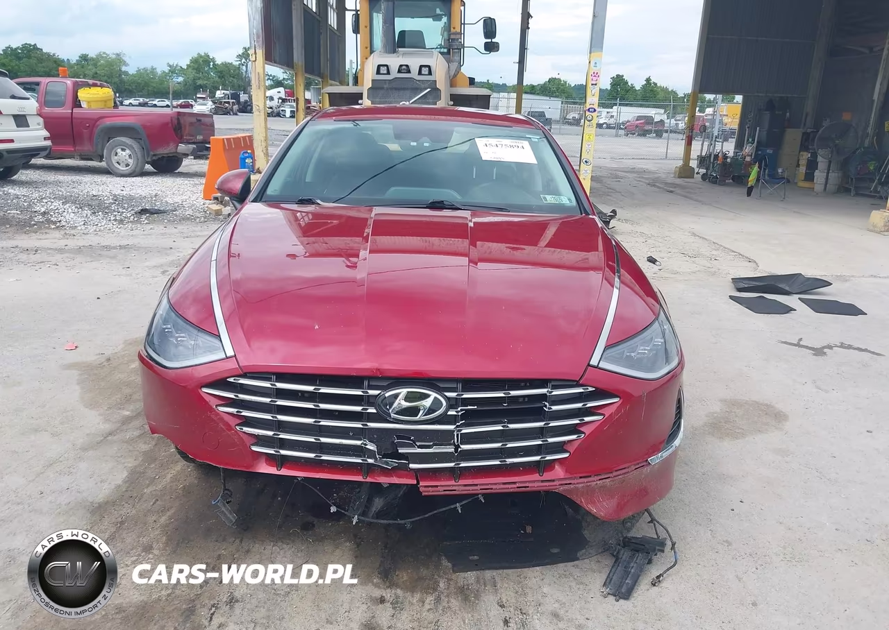 2023 Hyundai Sonata Hybrid Blue VIN:KMHL24JJ8PA076104 - 12