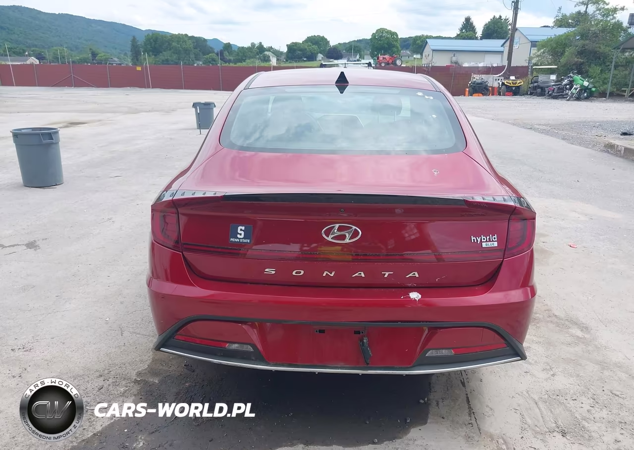 2023 Hyundai Sonata Hybrid Blue VIN:KMHL24JJ8PA076104 - 16