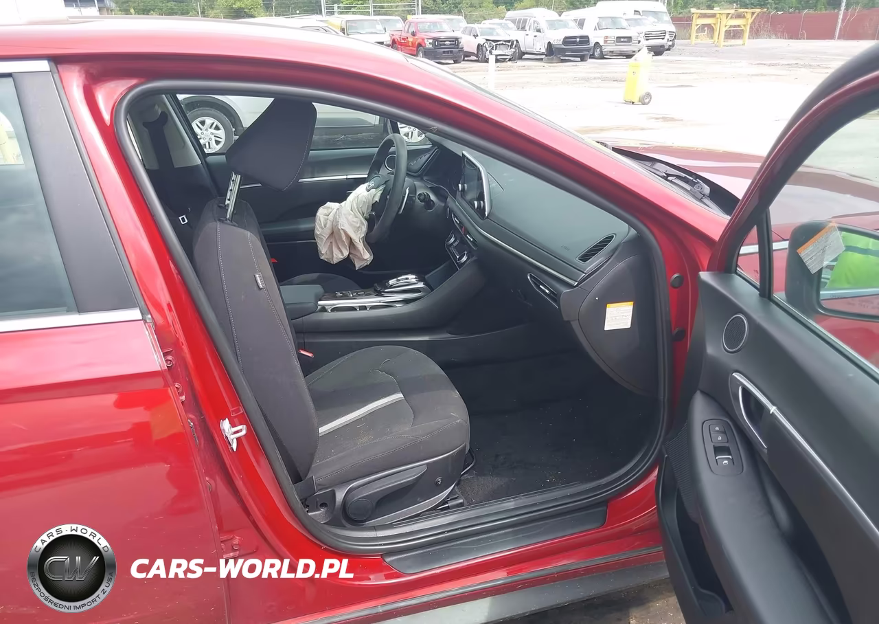 2023 Hyundai Sonata Hybrid Blue VIN:KMHL24JJ8PA076104 - 5