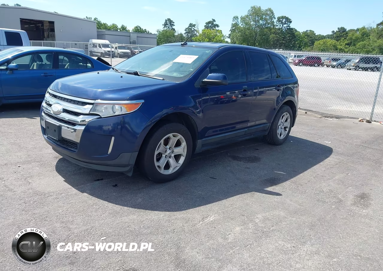 2012 Ford Edge Sel VIN:2FMDK3J95CBA48487 - 2