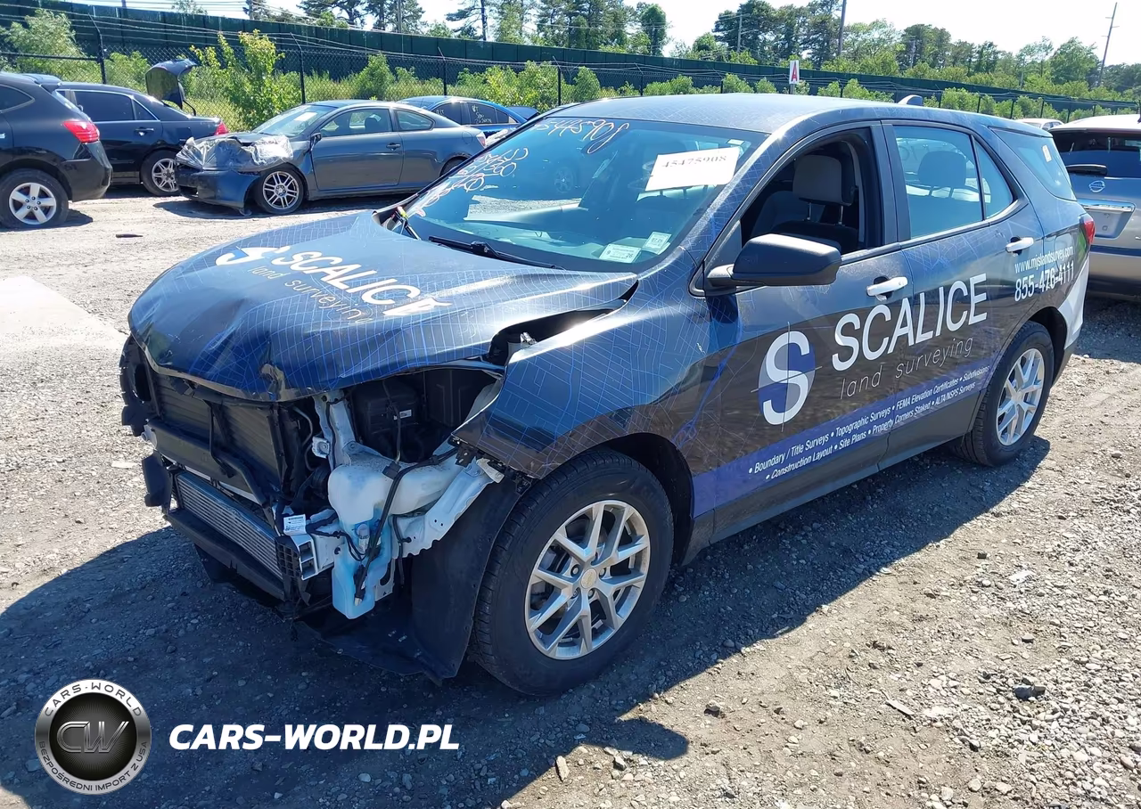 2022 Chevrolet Equinox Fwd Ls VIN:3GNAXHEV6NS206370 - 2