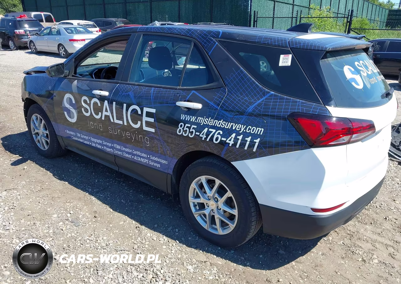 2022 Chevrolet Equinox Fwd Ls VIN:3GNAXHEV6NS206370 - 3