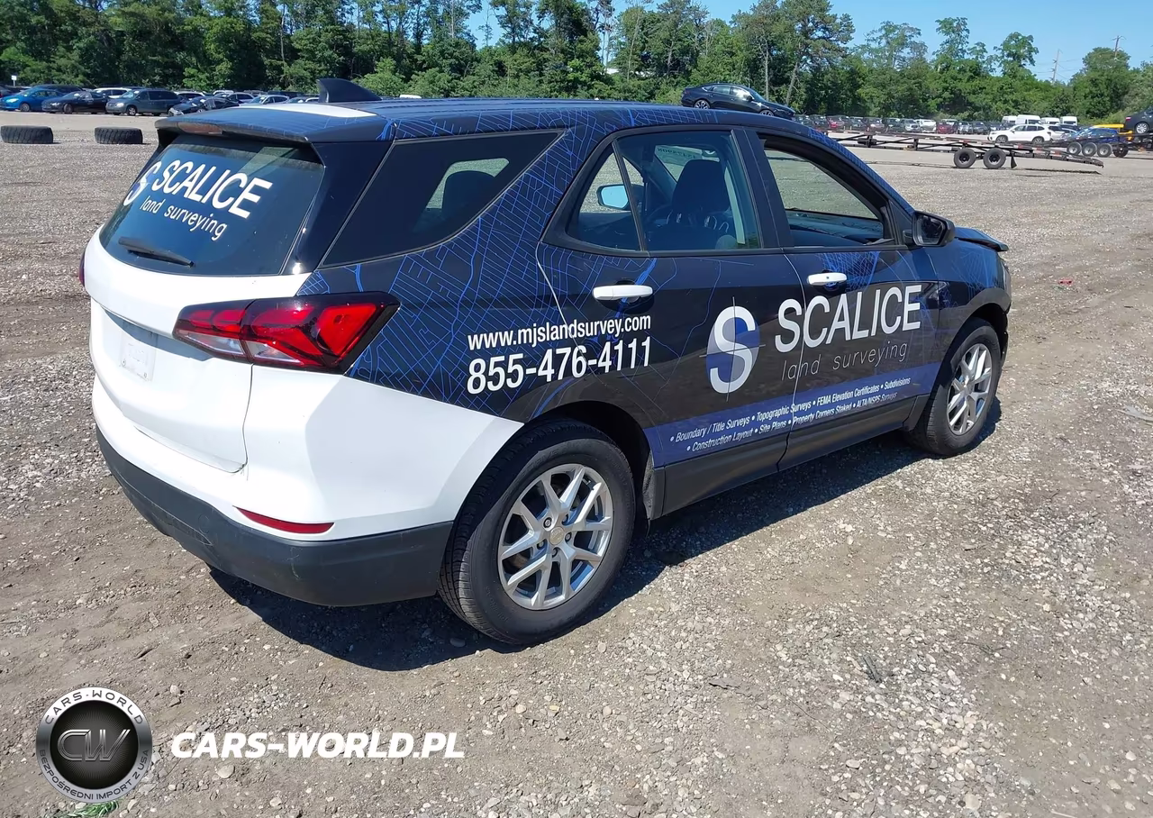 2022 Chevrolet Equinox Fwd Ls VIN:3GNAXHEV6NS206370 - 4