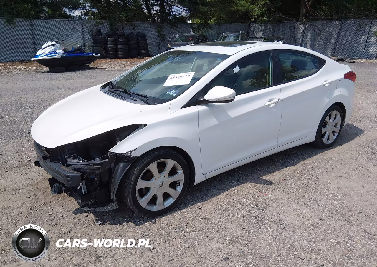 2013 Hyundai Elantra Limited VIN:5NPDH4AE6DH433083 - 2