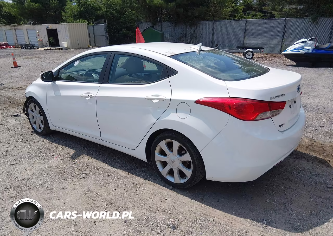 2013 Hyundai Elantra Limited VIN:5NPDH4AE6DH433083 - 3