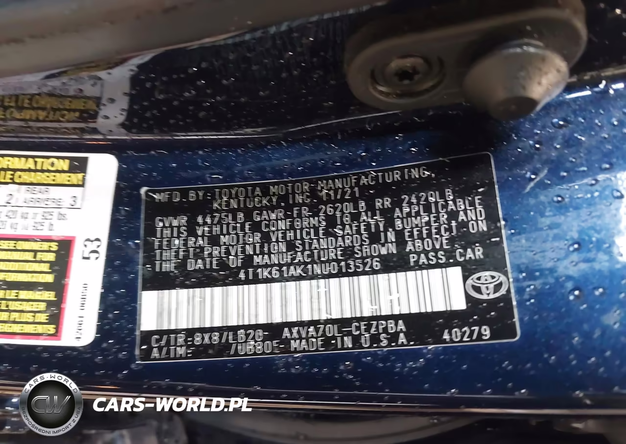 2022 Toyota Camry Xse VIN:4T1K61AK1NU013526 - 9