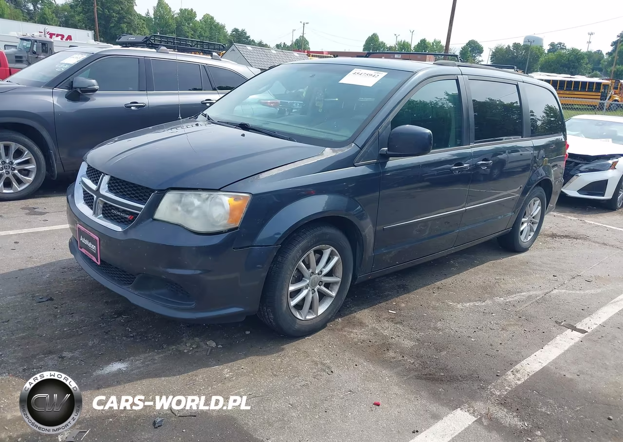 2014 Dodge Grand Caravan Sxt VIN:2C4RDGCG6ER154030 - 2