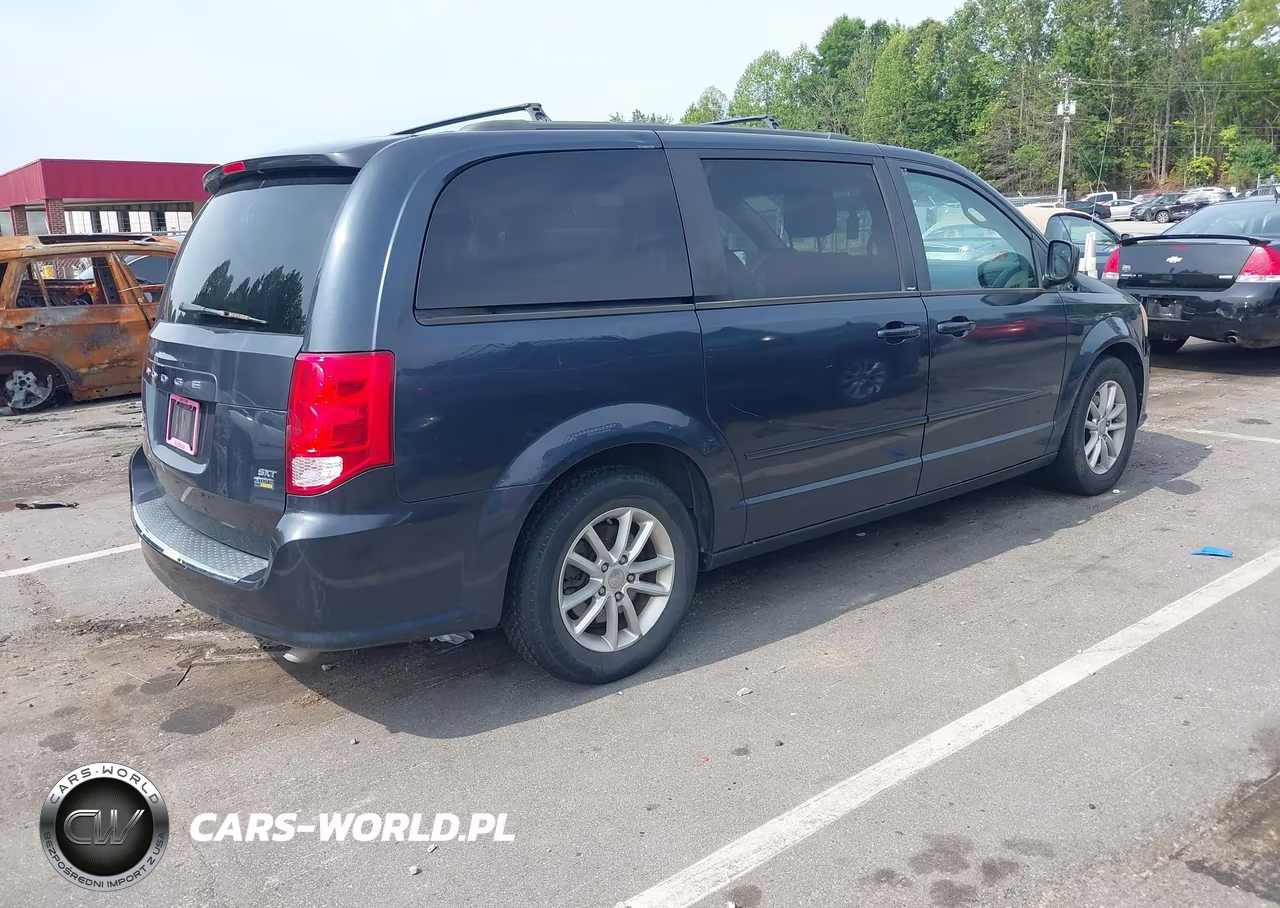 2014 Dodge Grand Caravan Sxt VIN:2C4RDGCG6ER154030 - 4
