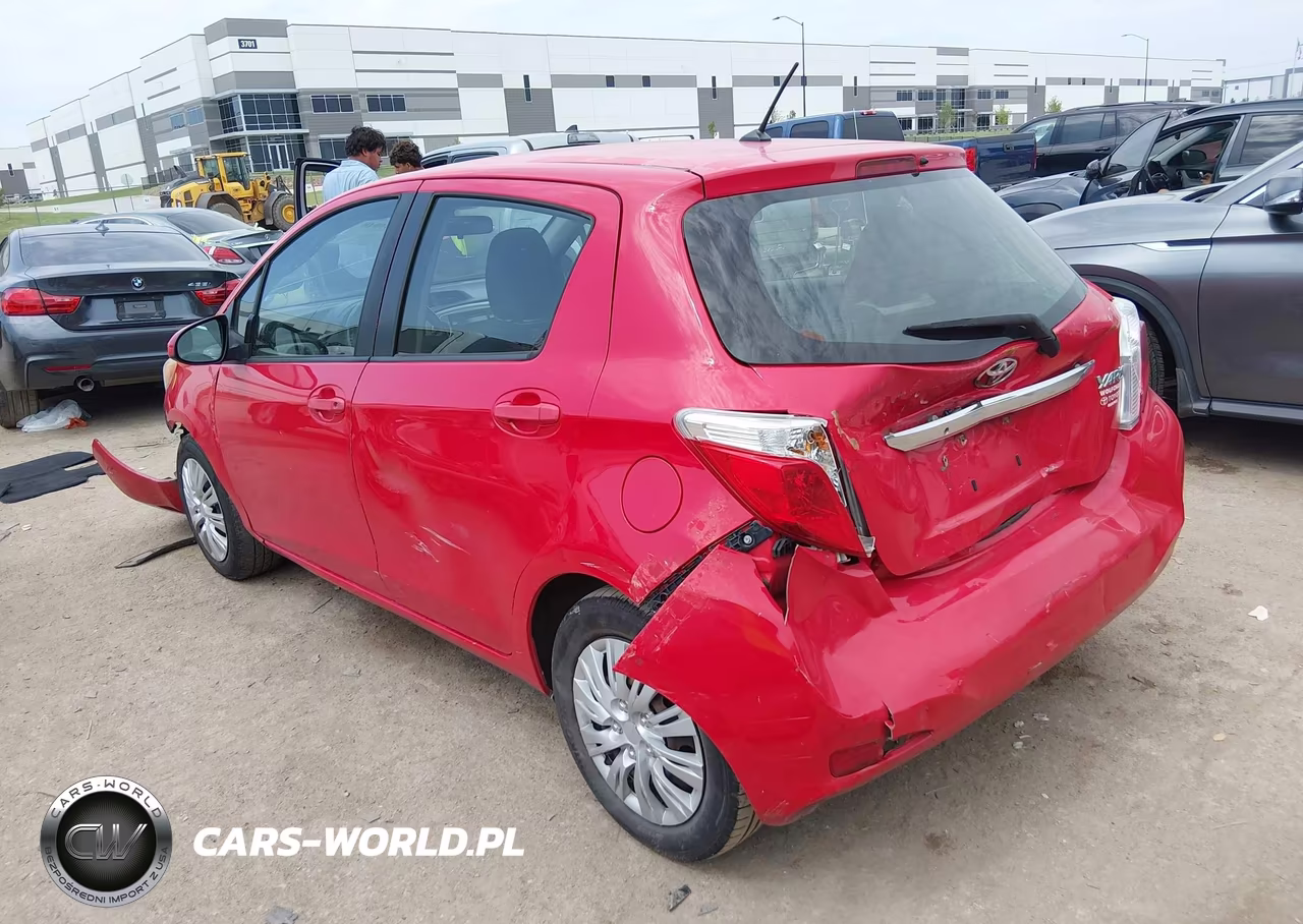 2012 Toyota Yaris L VIN:JTDKTUD31CD508678 - 3