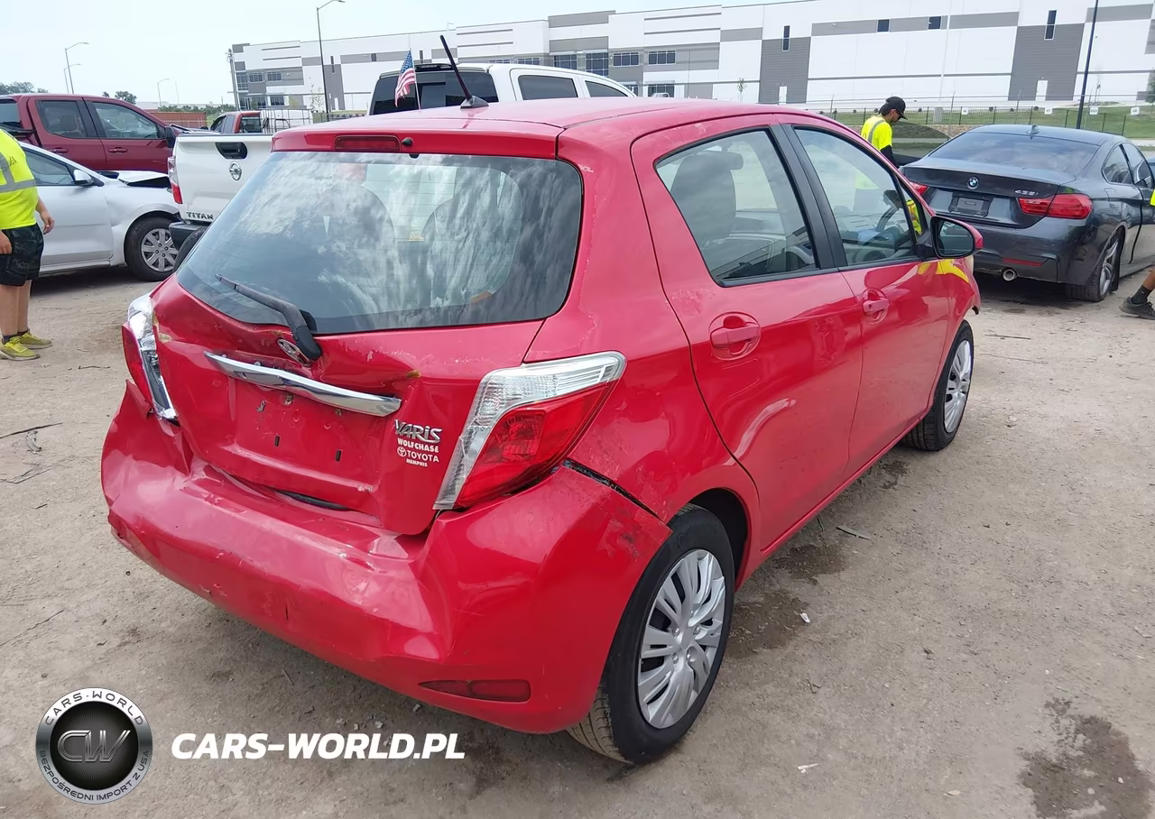 2012 Toyota Yaris L VIN:JTDKTUD31CD508678 - 4