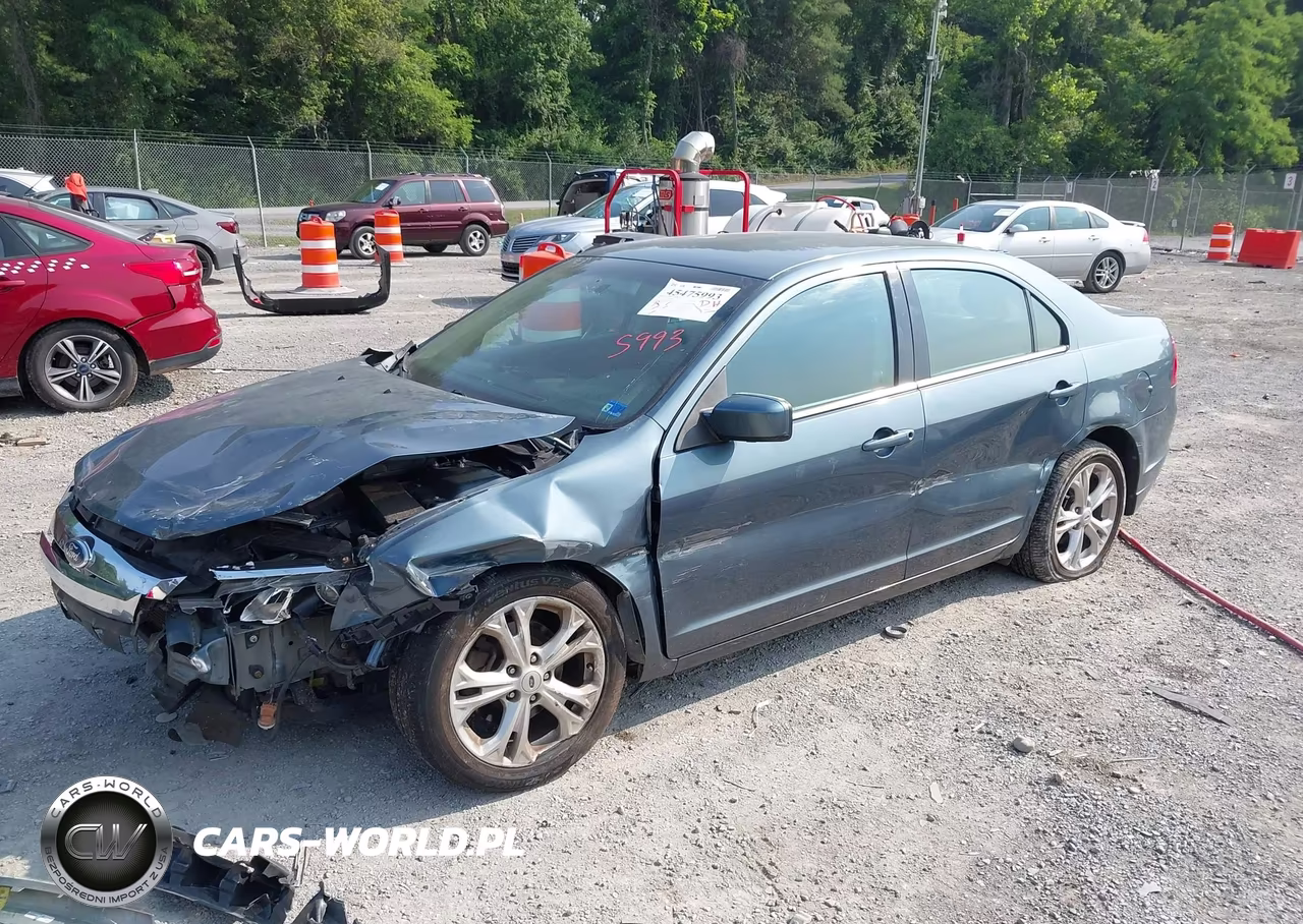 2012 Ford Fusion Se VIN:3FAHP0HA8CR148483 - 2
