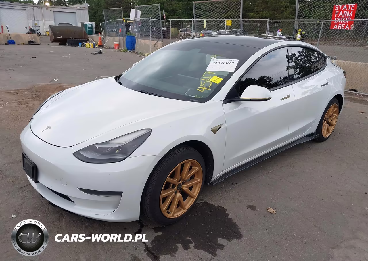 2021 Tesla Model 3 Standard Range Plus Rear-Wheel Drive VIN:5YJ3E1EA7MF048320 - 2