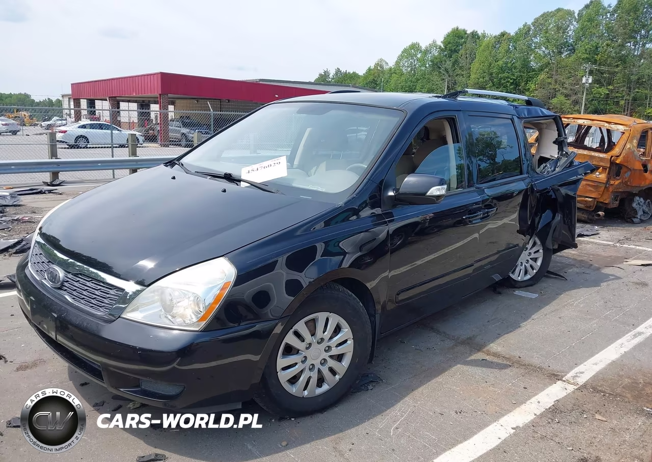 2012 Kia Sedona Lx VIN:KNDMG4C72C6457620 - 2