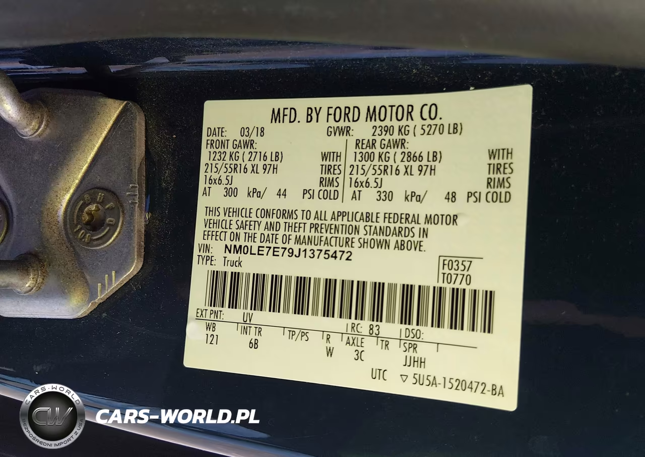 2018 Ford Transit Connect Xl VIN:NM0LE7E79J1375472 - 9