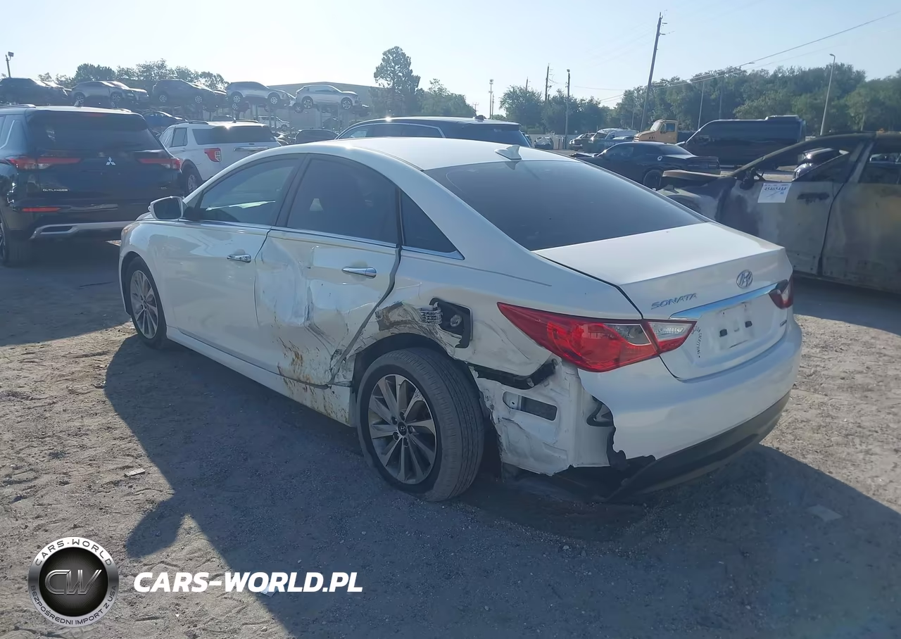2014 Hyundai Sonata Limited VIN:5NPEC4AC4EH815602 - 3