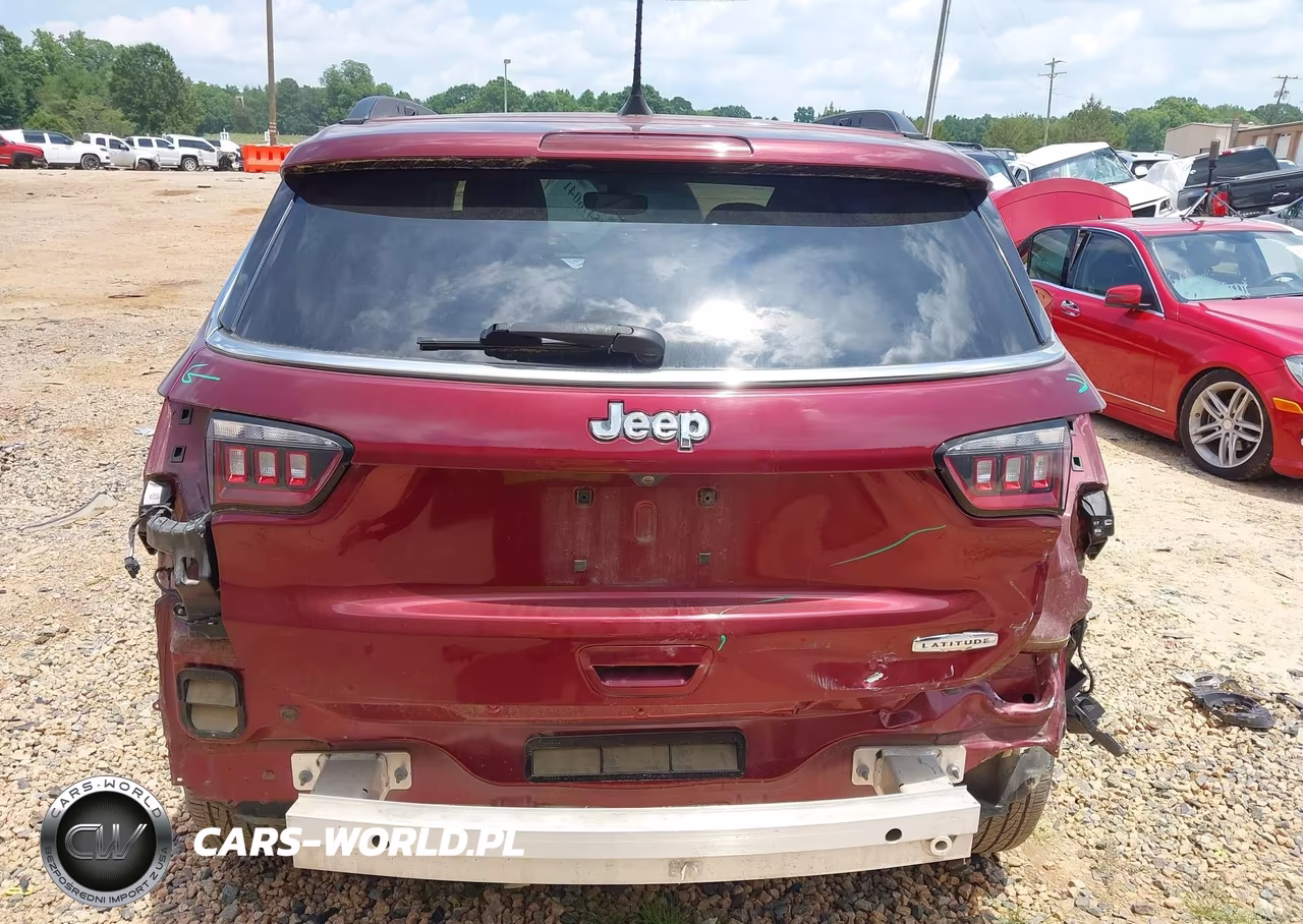 2021 Jeep Compass Latitude Fwd VIN:3C4NJCBB0MT552965 - 16