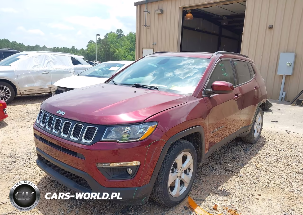 2021 Jeep Compass Latitude Fwd VIN:3C4NJCBB0MT552965 - 2