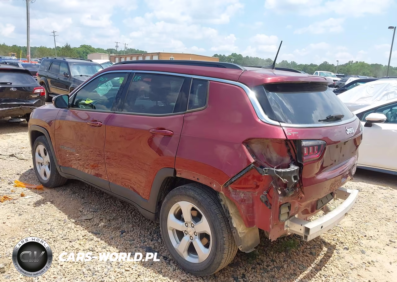 2021 Jeep Compass Latitude Fwd VIN:3C4NJCBB0MT552965 - 3