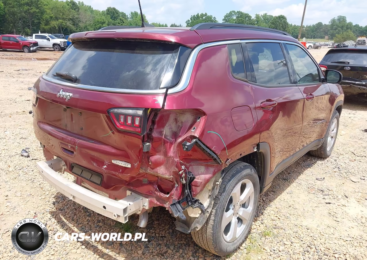 2021 Jeep Compass Latitude Fwd VIN:3C4NJCBB0MT552965 - 4