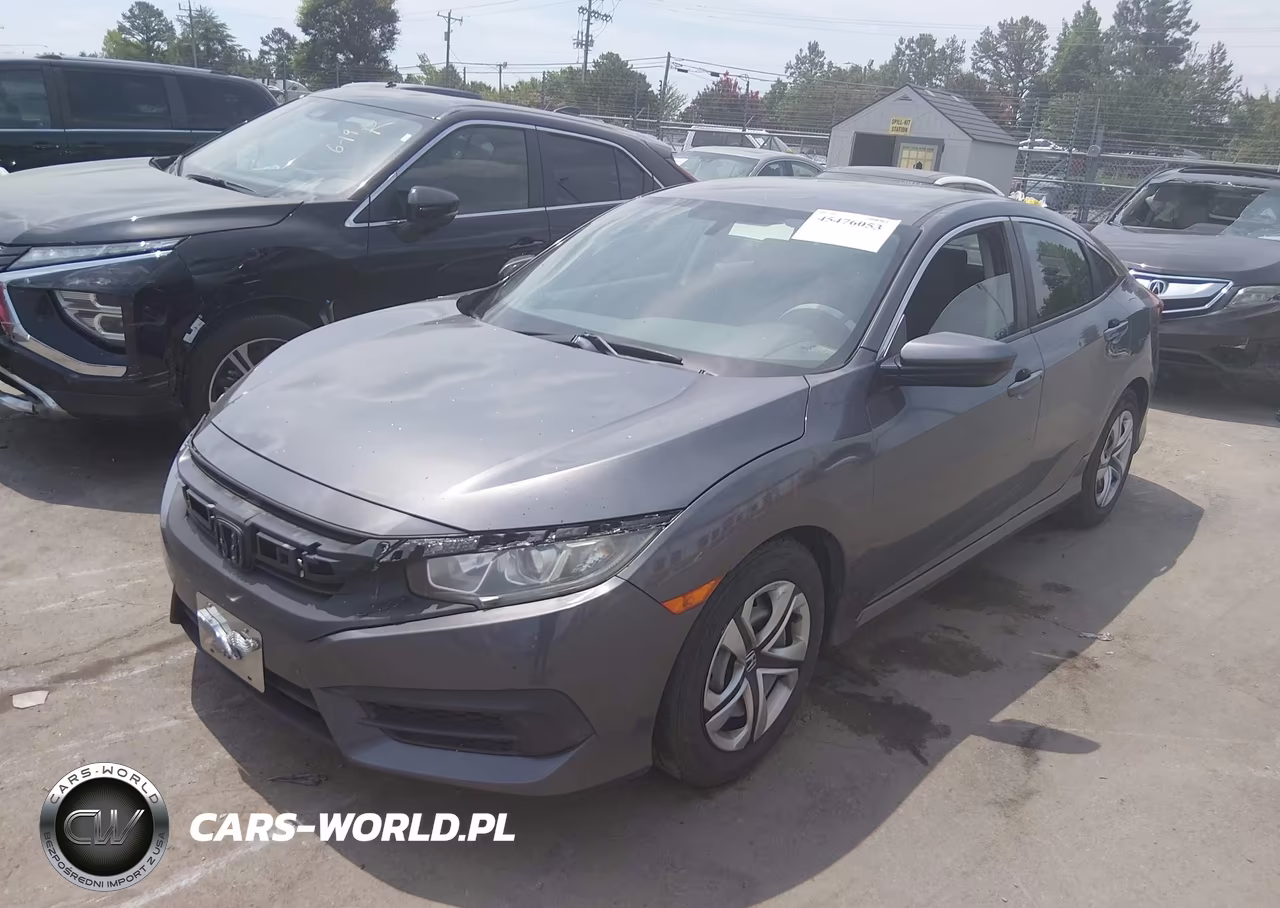2017 Honda Civic Lx VIN:19XFC2F50HE023653 - 2