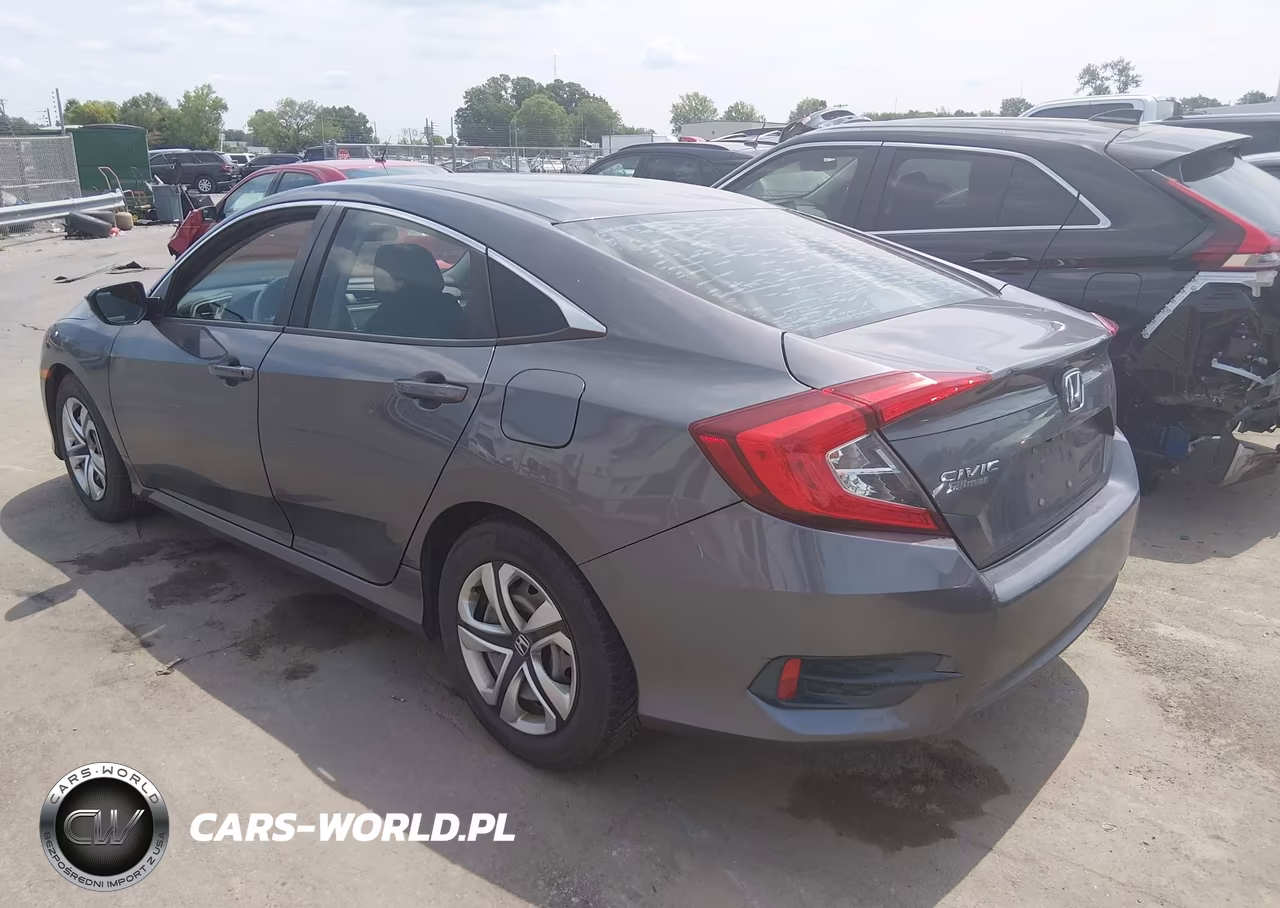 2017 Honda Civic Lx VIN:19XFC2F50HE023653 - 3