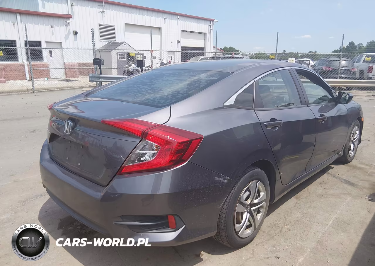 2017 Honda Civic Lx VIN:19XFC2F50HE023653 - 4