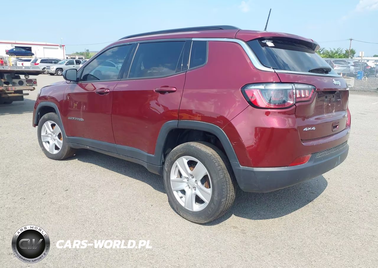 2022 Jeep Compass Latitude 4X4 VIN:3C4NJDBB7NT181410 - 3