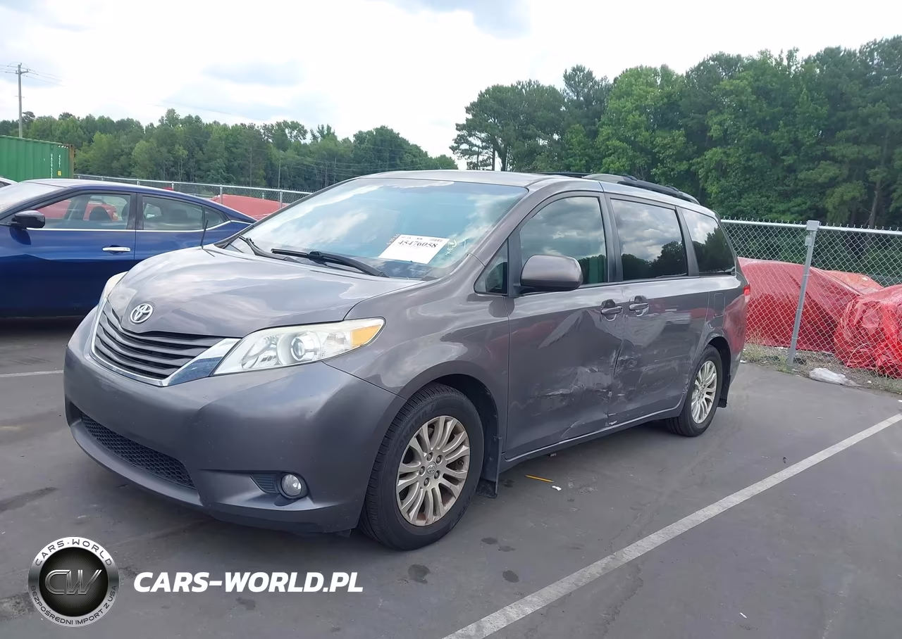 2013 Toyota Sienna Xle V6 8 Passenger VIN:5TDYK3DCXDS347566 - 2