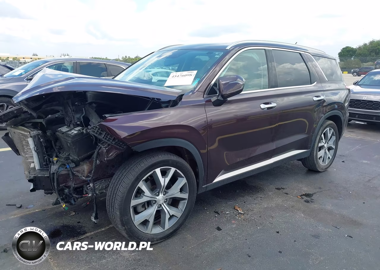 2020 Hyundai Palisade Sel VIN:KM8R44HE9LU084072 - 2