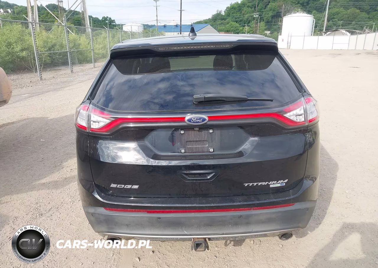 2017 Ford Edge Titanium VIN:2FMPK4K96HBB29491 - 17