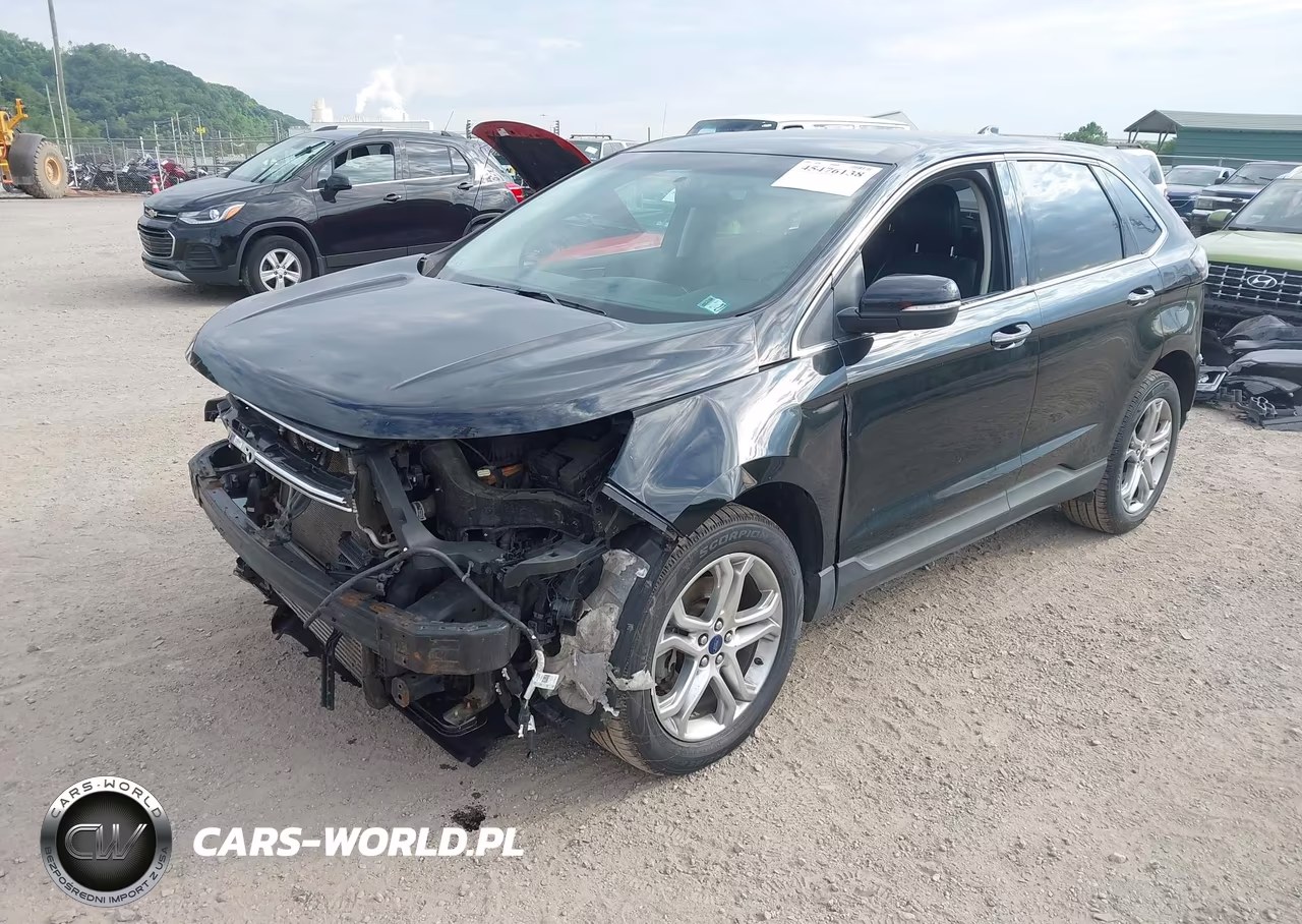 2017 Ford Edge Titanium VIN:2FMPK4K96HBB29491 - 2