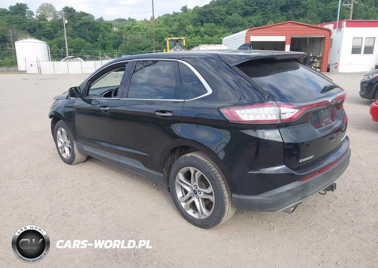 2017 Ford Edge Titanium VIN:2FMPK4K96HBB29491 - 3