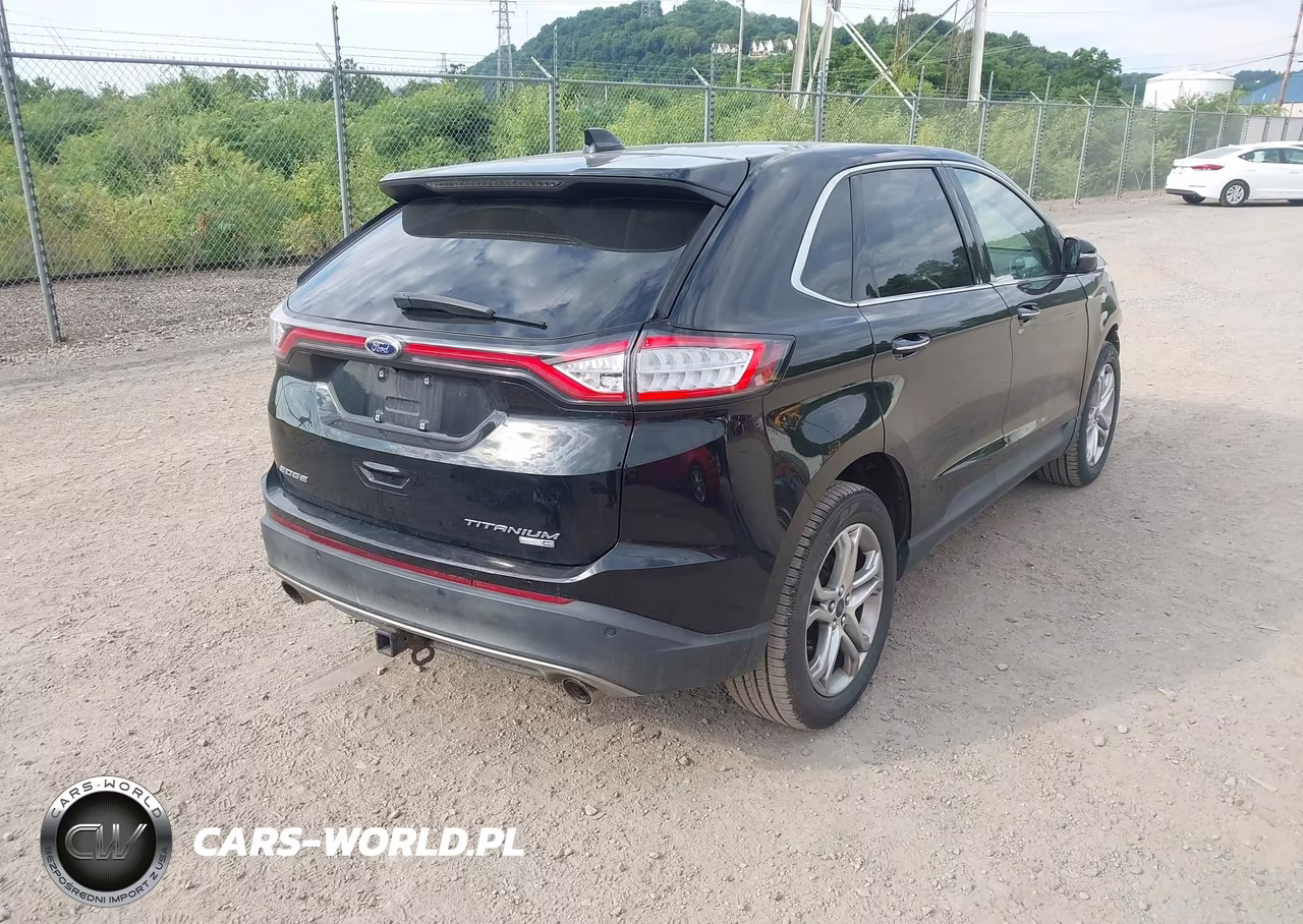 2017 Ford Edge Titanium VIN:2FMPK4K96HBB29491 - 4