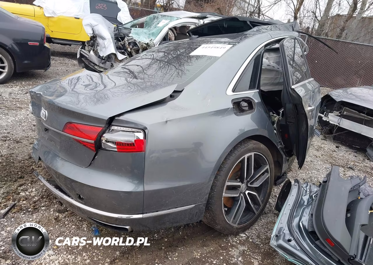 2015 Audi A8 L 4.0T VIN:WAU32AFD5FN013651 - 4