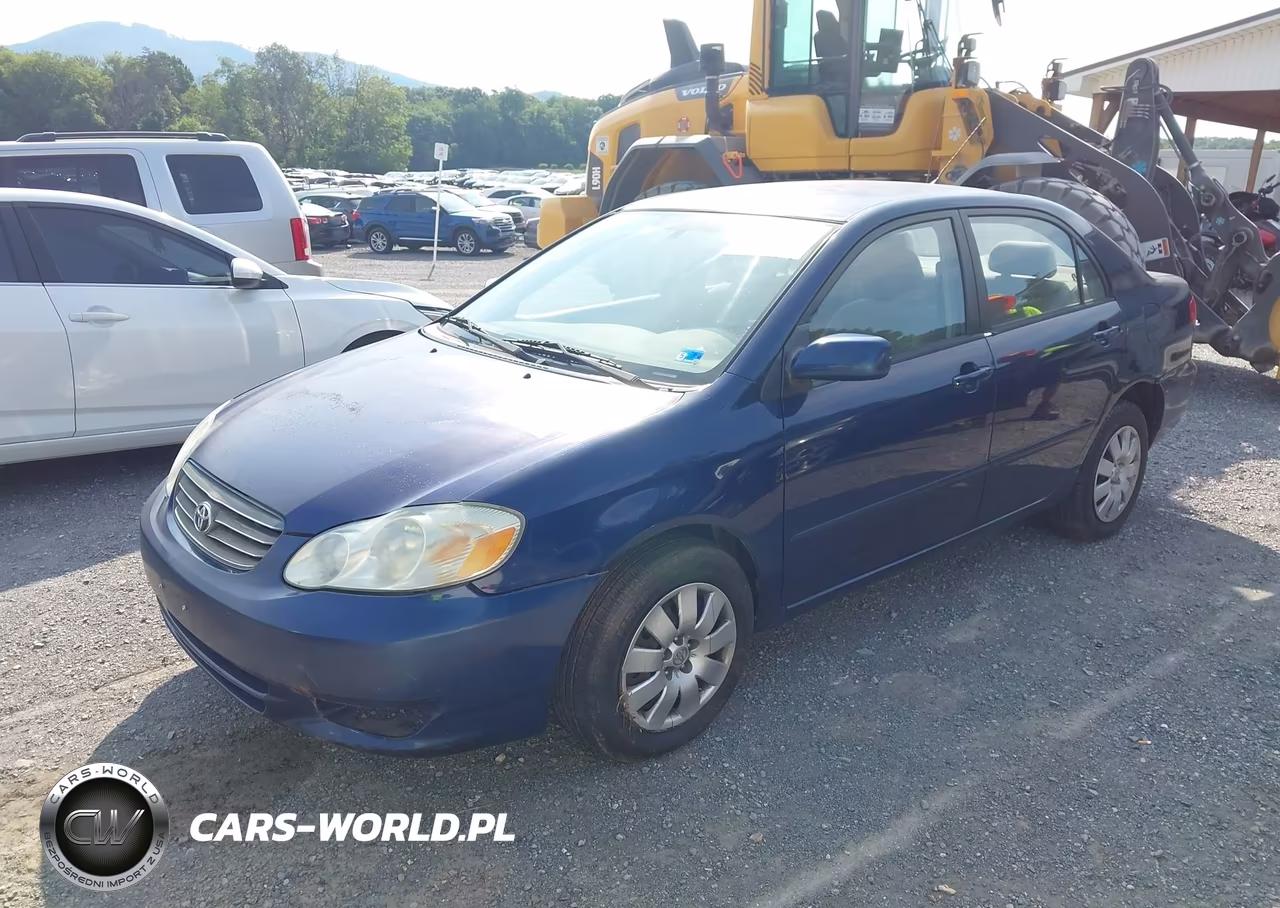 2004 Toyota Corolla Le VIN:2T1BR38E14C313778 - 2