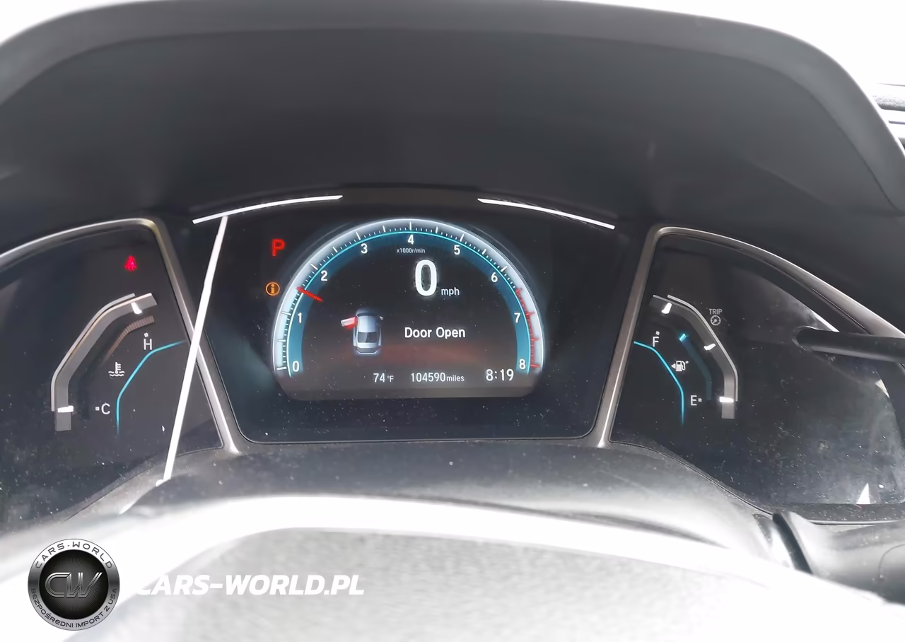 2017 Honda Civic Touring VIN:19XFC1F99HE204683 - 15